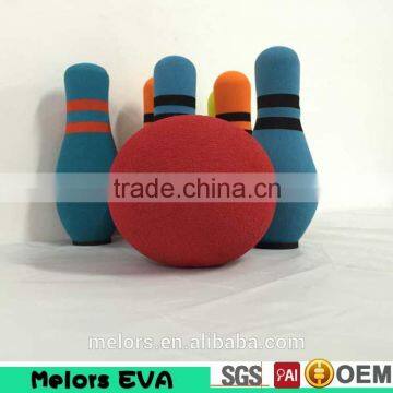 Melors EVA foam bowling balls foam bowling toy set foam bowling set