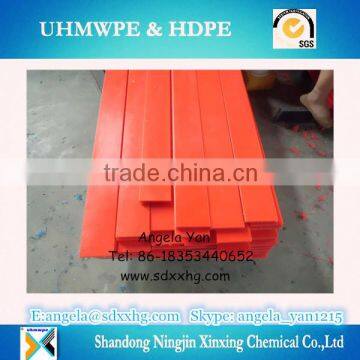 pe 500 polyethylene sheet for wear strip/ anti-static PE material strip sheet/ polyethylene wear strip