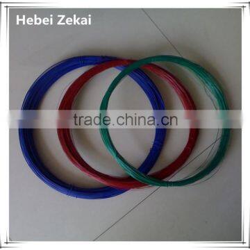 high quality pvc coated electro galvanized iron wire for tie wire