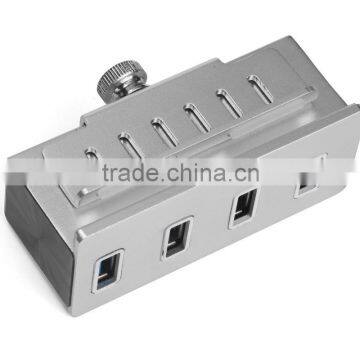 High-speed 4-Port USB 3.0 Hub With LED Indicators and Easy to be Fixed on the PC or Table photo-2