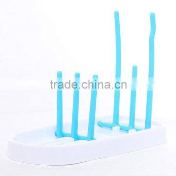 Colorful Native Rubber Baby Feeding Bottle Dry Hander photo-3