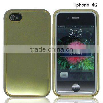 fashion design metral mobile phone case for iphone 4G