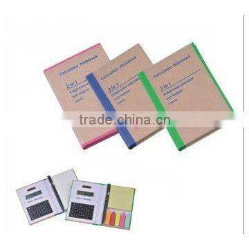 Hot sales 8 digit notebook calculator for promotion