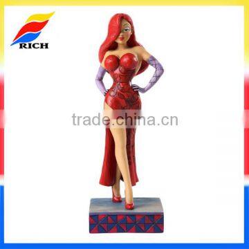 customized OEM sex lady figurine adult resin toy