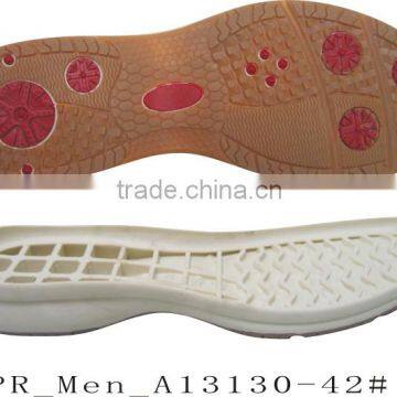 TPR Sole For Men's Casual Shoes and Flat Casual Shoes