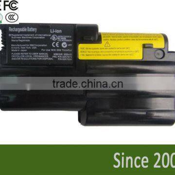 chinese laptop battery wholesaler fit for IBM ThinkPad notebook battery T30 fit for thinkpad FRU 02K7072 02K7037 02k7073