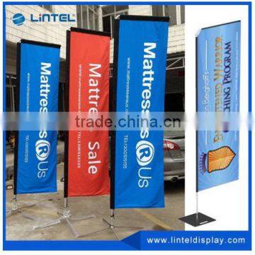 Advertising Rectangular Snap Frame Banner Flags