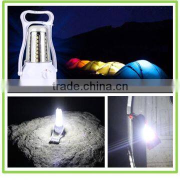 IP66 SMD3014 35pcs luminous 400 LM ABS CE outdoor led camping light