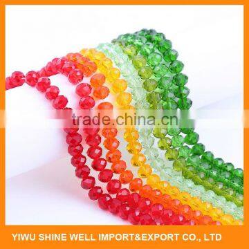 Best selling simple design fashion accessories glass beads in many style