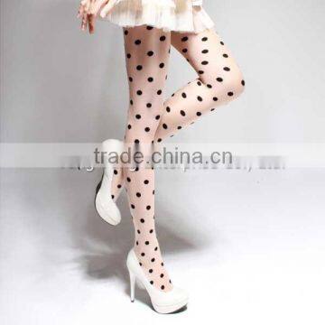Manufacturer Lady Fashion Dot Pattern Sexy Tights
