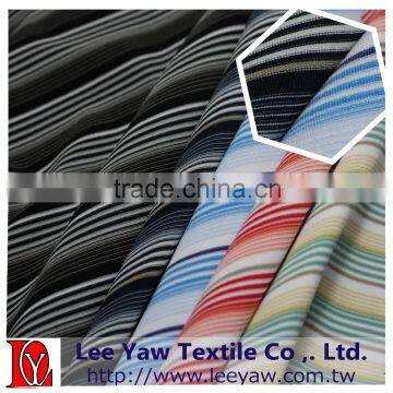 92% Polyester 8% Spandex Yarn Dyed Stripe Pique Fabric With Permanent Wicking Yarn for Garment photo-6
