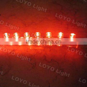 red flex strip light for car and motor