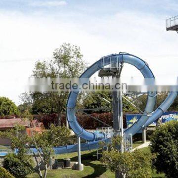 Big outdoor water park slides for sale water park equipment