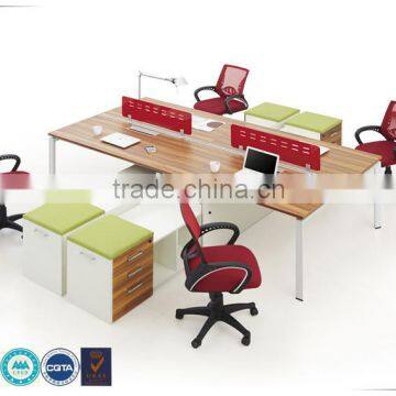 Factory price luxurious panel office furniture desk modern