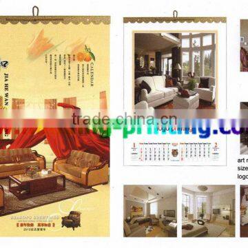 New Design of Fashion Hot Sale 2013 Wall/Desk Calendar