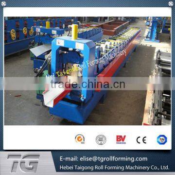 Good Quality Hydraulic Cutting K Type Gutter Roll Forming Machine With PLC Control System photo-6