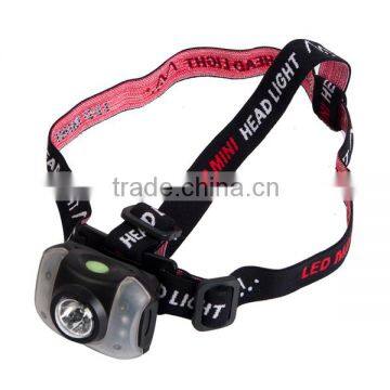 High Quality 5 white LED+4red LED Headlight headlamp torch caplight