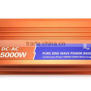 50HZ/60HZ 24V 220V 5000W high frequency inverter