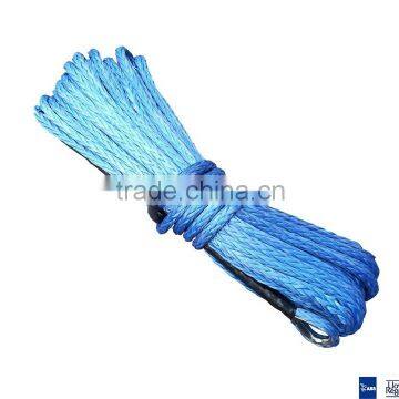 6mm x 30meters UHMWPE synthetic winch rope 12 strand