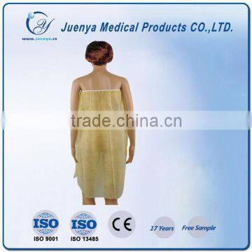 wholesale disposable nonwoven kimono gown for spa