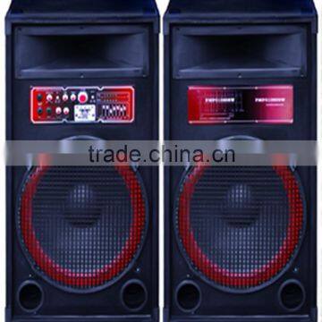 150W Hi Power Best Sound System 15inch Stereo Speaker Karaoke Player photo-2