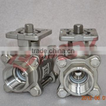 1000wog 3 pc thread 1 inch ball valve