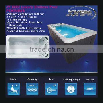 2015 hot sale popular new design 4m endless above ground rectangular swimming pool