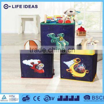 Polyester Small Toys Foldable Storage Bins Box Cubes sets