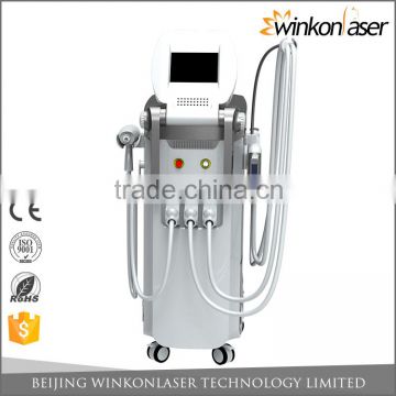 Best price top sell 3000W powerful e-light ipl rf nd yag laser multifunction machine