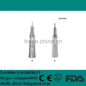 2016 Hot Sale Denshine Brand Classic Dental Slow Low Speed Handpiece Straight Nose Cone Straight Contra Angle