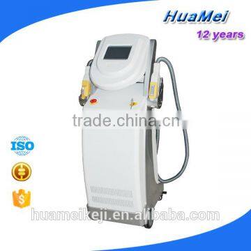 Vertical SHR IPL Hair Removal beauty machine With Double Handles