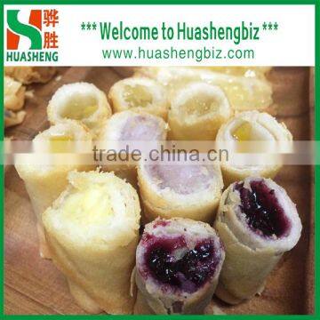 New Style Frozen Fruit Spring Rolls Strawberry mulberry pineapple apple Blueberry-apple