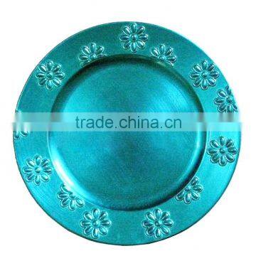 GRS new design Plastic plate for wedding decoration