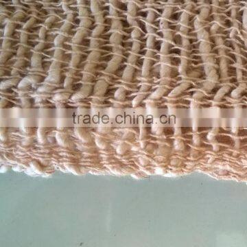 Beige Scarf and Shawl Genuine Naturally Dyed Colour Handmade Handcraft Weaving Scarfs & Shawls From Thailand photo-4