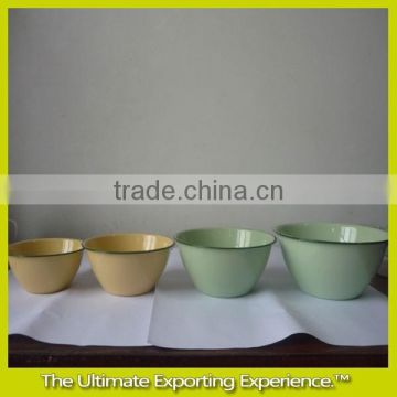 Enamel bowl,High quality Enamel Storage Bowl