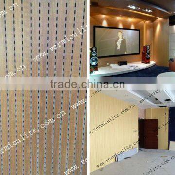 Acoustic vermiculite panels, lightweight interior wall panel