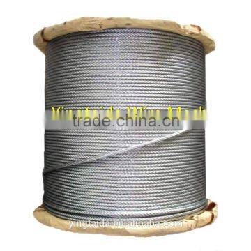 professional pvc coated galvanized stainless steel wire rope sling