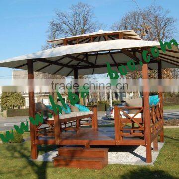 Traditional bamboo gazebo