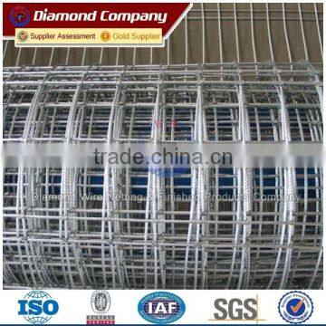 Hot-dipped Galvanized 1 inch Square Hole Welded Wire Mesh Roll