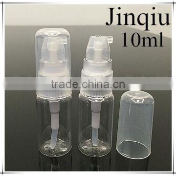 Small size 10ml 18mm collar plastic bottle pump /liquid soap bottle/micro spray bottle /liquid mini spray bottle