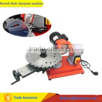 Neweek small circular table manual saw blade sharpener machine