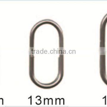 High Quality Wholesale Brass Fishing Oval Split Ring photo-2
