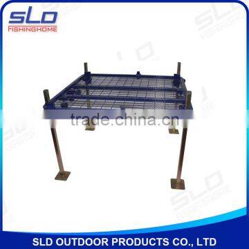 Fishing Tackle Carriers Platform With Single Wheel With Adjustable Leg photo-3