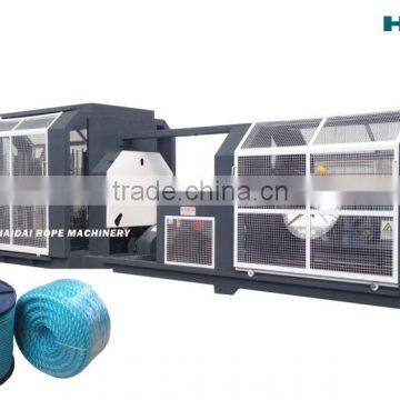 High efficiency pp raffia rope twisting machine for sale