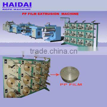 Hot sale raffia threads extruder machine