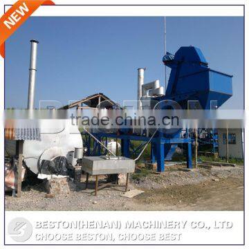 40T/H mobile russian asphalt mixing plant with asphalt tank burner