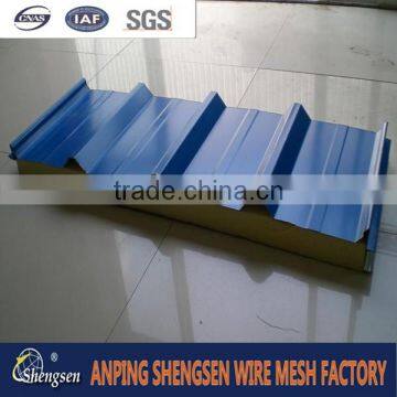 prepainted galvanized color coated corrugated steel roofing sheet in various colors