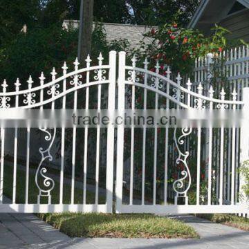 Fashion style main steel gate design,model of gate and iron fence