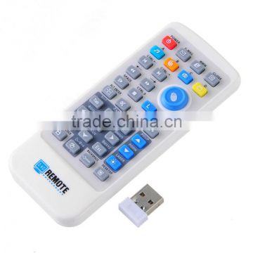 Multifunctional 2.4G Wireless Remote Controller For Computer Media Network TV PC