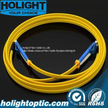 Optical Patch Cord LC to LC Duplex Sm 3.0mm Yellow